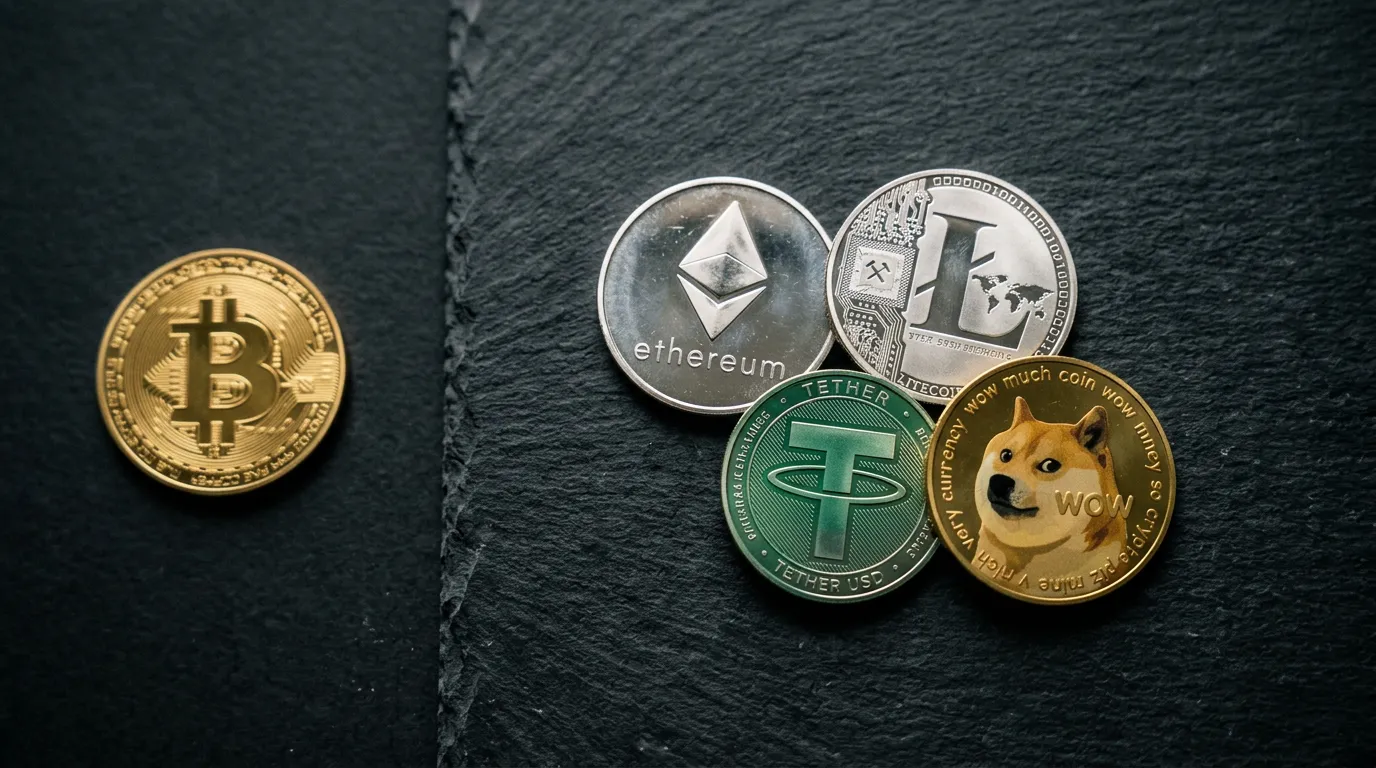 Bitcoin og altcoins brukt til sportsbetting – markedsandeler i 2024
