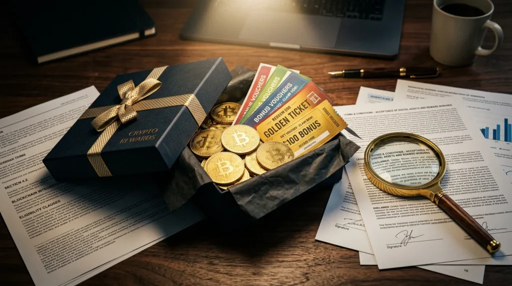 Crypto betting bonuser – typer, vilkår og skjulte fallgruver