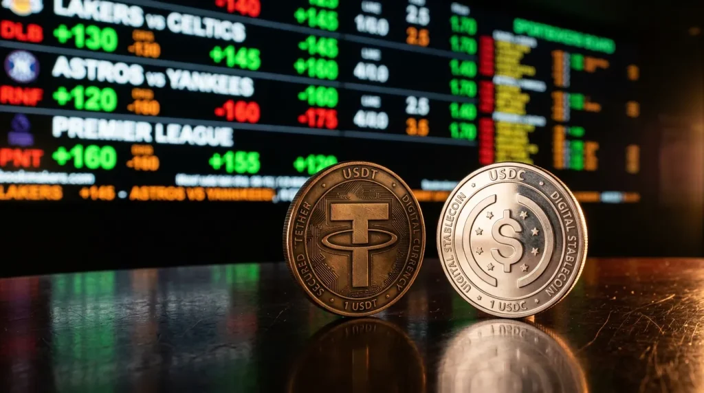 Stablecoin betting – USDT og USDC for sportsbetting